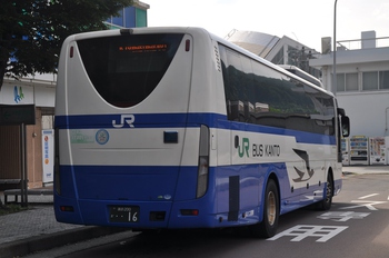 【定点観察】今日の諏訪・岡谷線　中央高速バス８月１７日