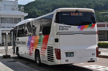 【定点観察】今日の諏訪・岡谷線　中央高速バス８月１９日①