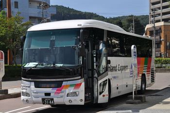 【定点観察】今日の諏訪・岡谷線　中央高速バス８月１９日①