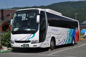名鉄バスのエアロエース　８月１９日