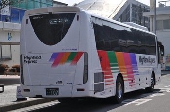 【定点観察】諏訪・岡谷線　中央高速バス３月８日②