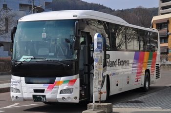 【定点観察】諏訪・岡谷線　中央高速バス３月８日④