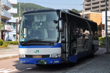 【定点観察】今日の諏訪・岡谷線　中央高速バス８月２４日
