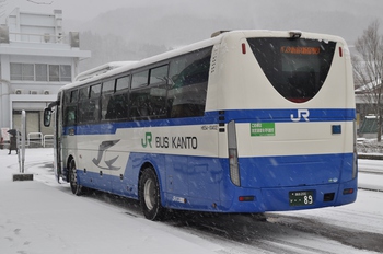 【定点観察】今日の諏訪・岡谷線　中央高速バス２月１７日
