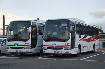 【定点観察】諏訪・岡谷線　中央高速バス２月１７日②