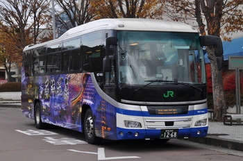 【定点観察】今日の諏訪・岡谷線　中央高速バス１１月２４日①