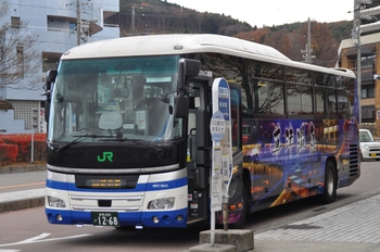 【定点観察】今日の諏訪・岡谷線　中央高速バス１１月２４日①