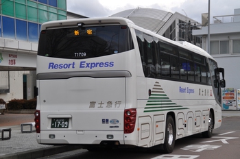 【定点観察】今日の諏訪・岡谷線　中央高速バス１１月３０日