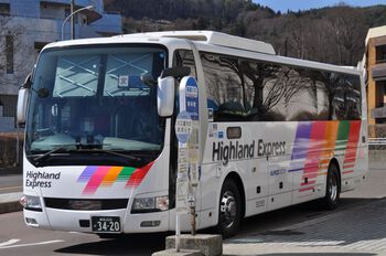 【定点観察】諏訪・岡谷線　中央高速バス３月１５日③