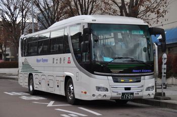 【定点観察】今日の諏訪・岡谷線　中央高速バス１１月３０日