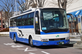 【定点観察】今日の諏訪・岡谷線　中央高速バス３月３日①