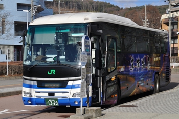 【定点観察】今日の諏訪・岡谷線　中央高速バス１２月１５日①