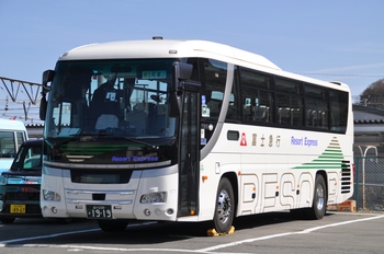 【定点観察】今日の諏訪・岡谷線　中央高速バス３月２４日①