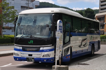 【定点観察】今日の諏訪・岡谷線　中央高速バス７月６日①