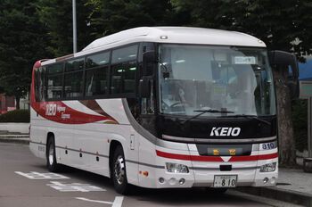 【定点観察】諏訪・岡谷線　中央高速バス７月９日
