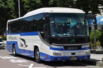 【定点観察】今日の諏訪・岡谷線　中央高速バス７月１３日①