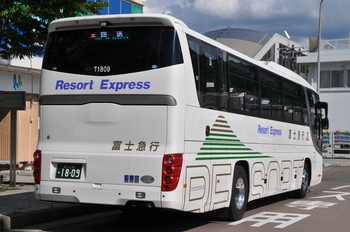 諏訪・岡谷線　中央高速バス７月２３日