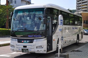 諏訪・岡谷線　中央高速バス７月２３日