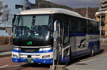 【定点観察】今日の諏訪・岡谷線　中央高速バス１２月２２日①