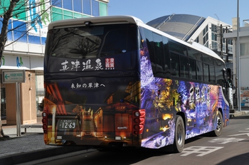 【定点観察】諏訪・岡谷線　中央高速バス１２月２２日②