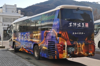 【定点観察】諏訪・岡谷線　中央高速バス１２月２２日②