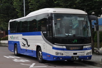 【定点観察】諏訪・岡谷線　中央高速バス７月２７日②