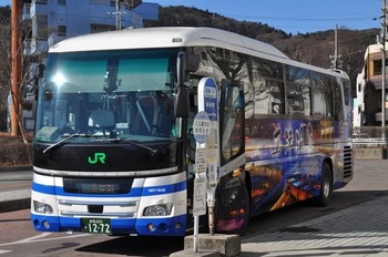 【定点観察】今日の諏訪・岡谷線　中央高速バス１２月２８日①