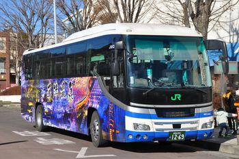 【定点観察】今日の諏訪・岡谷線　中央高速バス１月５日①