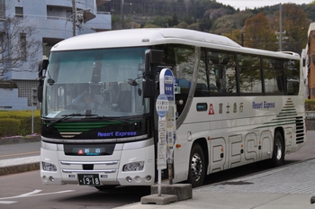 【定点観察】諏訪・岡谷線　中央高速バス４月２７日