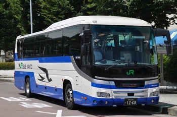 【定点観察】今日の諏訪・岡谷線　中央高速バス８月１０日①