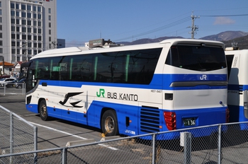 ＪＲバス関東　諏訪支店１月２６日