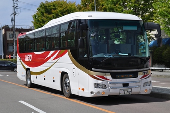 【定点観察】今日の諏訪・岡谷線　中央高速バス４月２３日①