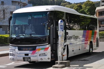【定点観察】諏訪・岡谷線　中央高速バス５月２日②