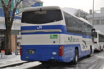 【定点観察】今日の諏訪・岡谷線　中央高速バス２月１６日①