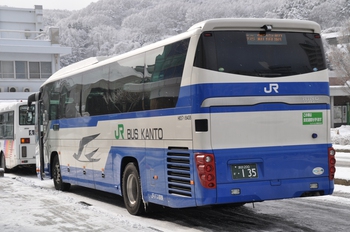 【定点観察】今日の諏訪・岡谷線　中央高速バス２月１６日①