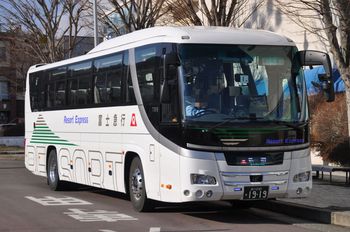 【定点観察】諏訪・岡谷線　中央高速バス３月５日①