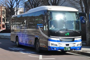 【定点観察】今日の諏訪・岡谷線　中央高速バス３月９日①
