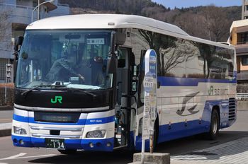 【定点観察】諏訪・岡谷線　中央高速バス３月９日②