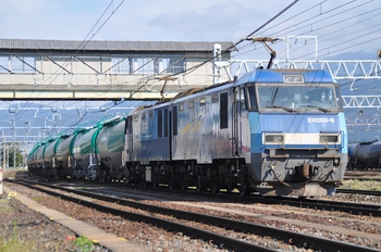 南松本駅にて貨物列車を撮る　１０月１２日