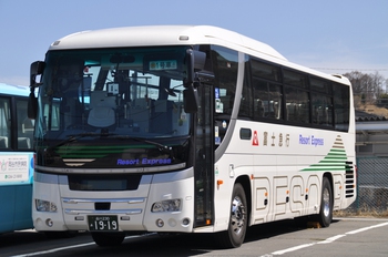 【定点観察】諏訪・岡谷線　中央高速バス４月６日④