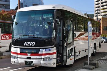 【定点観察】諏訪・岡谷線　中央高速バス１１月２日②