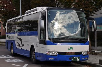 【定点観察】今日の諏訪・岡谷線　中央高速バス１１月４日