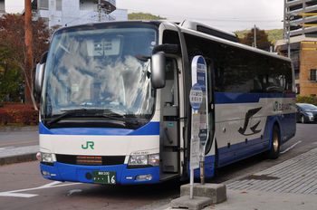 【定点観察】今日の諏訪・岡谷線　中央高速バス１１月４日