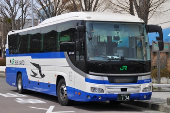 【定点観察】諏訪・岡谷線　中央高速バス４月１３日②