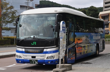 【定点観察】諏訪・岡谷線　中央高速バス１０月５日②