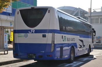 【定点観察】今日の諏訪・岡谷線　中央高速バス１１月９日