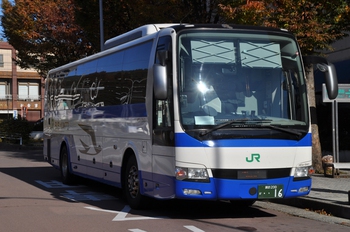 【定点観察】今日の諏訪・岡谷線　中央高速バス１１月９日