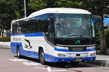【定点観察】諏訪・岡谷線　中央高速バス８月２３日②