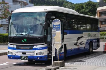 【定点観察】諏訪・岡谷線　中央高速バス８月２３日②