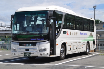 【定点観察】諏訪・岡谷線　中央高速バス７月７日②
